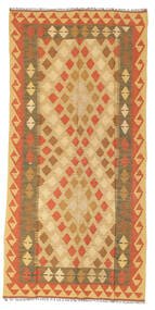  95X190 Small Kilim Afghan Old Style Rug Wool, Carpetvista