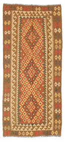  100X210 Small Kilim Afghan Old Style Rug Wool, Carpetvista