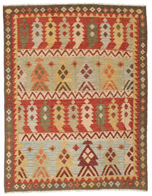  152X195 Small Kilim Afghan Old Style Rug Wool, Carpetvista