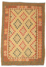  Kilim Afghan Old Style Rug 151X209 Wool Small Carpetvista