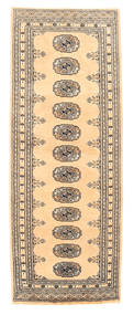  63X183 円形 小 パキスタン ブハラ 2Ply 絨毯 ウール, Carpetvista