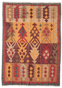  143X197 Klein Kelim Afghan Old Stil Teppich Wolle, Carpetvista