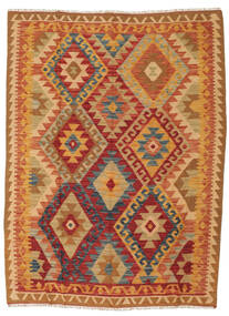  Kilim Afghan Old Style Rug 127X168 Wool Small Carpetvista