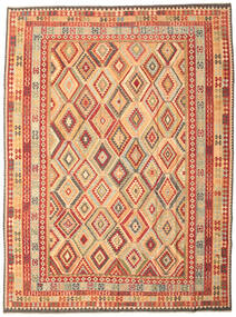 Kilim Afghan Old Style Rug 310X410 Large Wool, Afghanistan Carpetvista