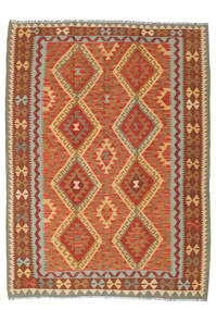 147X194 Kilim Afghan Old Style Rug Oriental (Wool, Afghanistan) Carpetvista