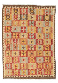 Kilim Afghan Old Style Rug 143X195 Wool, Afghanistan Carpetvista
