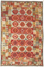 193X300 Kilim Afghan Old Style Rug Wool, Carpetvista