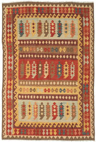  Kilim Afghan Old Style Rug 198X290 Wool Carpetvista