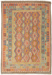  204X293 Kilim Afghan Old Style Alfombra Lana, Carpetvista