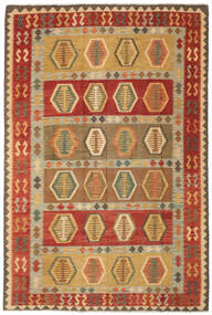198X294 Kilim Afghan Old Style Rug Oriental (Wool, Afghanistan) Carpetvista
