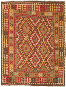 Orientalsk Kelim Afghan Old Style Teppe 155X197 Ull, Afghanistan Carpetvista