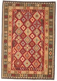 202X291 Kilim Afghan Old Style Rug Oriental (Wool, Afghanistan) Carpetvista