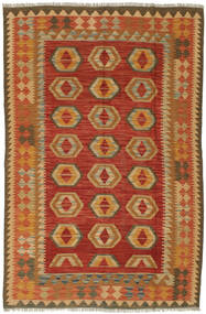  125X188 Klein Kelim Afghan Old Stil Teppich Wolle, Carpetvista