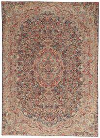  Orientalischer Kerman Patina Teppich 248X350 Wolle, Persien/Iran Carpetvista