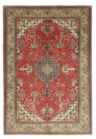  Persian Qum Kork/Silk Rug 212X313 Carpetvista