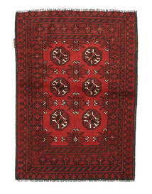  Oriental Afghan Fine Rug 80X112 Wool, Afghanistan Carpetvista
