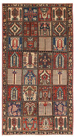  Oriental Bakhtiari Patina Rug 140X266 Wool, Persia/Iran Carpetvista