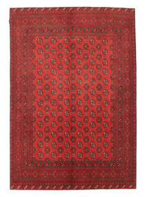 203X292 Medallion Afghan Fine Rug Wool, Carpetvista