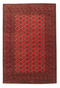  200X287 Medallion Afghan Fine Rug Wool, Carpetvista