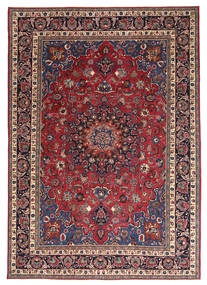  Orientalischer Maschad Patina Teppich 252X358 Großer Wolle, Persien/Iran Carpetvista