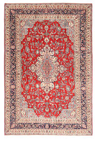絨毯 ペルシャ ハマダン シャフバフ パティナ 208X305 レッド/オレンジ (ウール, ペルシャ/イラン)