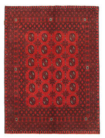  138X185 Medallion Small Afghan Fine Rug Wool, Carpetvista