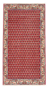 Tapete Persa Sarough Patina 64X120 (Lã, Pérsia/Irão)