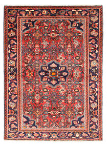 Hosseinabad Teppich 115X163 Wolle, Persien/Iran Carpetvista