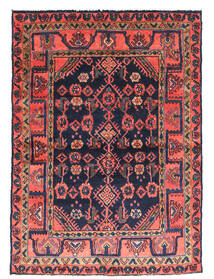 112X155 Hamadan Rug Oriental (Wool, Persia/Iran) Carpetvista