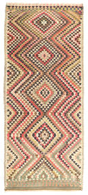  142X345 Small Kilim Fars Rug Wool, Carpetvista