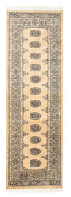  Orientalischer Pakistan Buchara 2Ply Teppich 77X245 Läufer Wolle, Pakistan Carpetvista