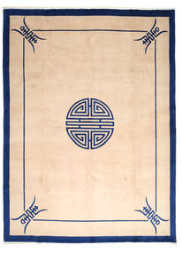 Orientalischer China Teppich 290X390 Großer Wolle, China Carpetvista