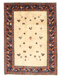  Kashkooli Gabbeh Rug 122X166 Persian Wool Small Carpetvista