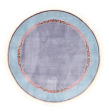 絨毯 オリエンタル 中国 シルク 120 Line Ø 150 ラウンド (絹, 中国)
