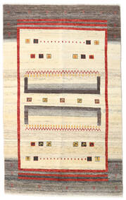 115X186 Gabbeh Kashkuli Teppich Moderner Beige/Dunkelgrau (Wolle, Persien/Iran) Carpetvista