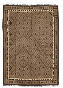  Kilim Afghan Old Style Rug 204X289 Wool Carpetvista