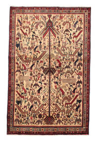  Orientalischer Afshar Teppich 165X255 Wolle, Persien/Iran Carpetvista