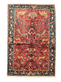  Oriental Nahavand Rug 130X192 Wool, Persia/Iran Carpetvista