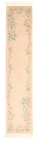  Chinois Finition Antique Tapis 60X335 De Laine Petit Carpetvista