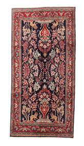  Persian Sarouk Pictorial Rug 155X312 (Wool, Persia/Iran)