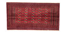  Orientalischer Turkaman Teppich 60X115 Wolle, Persien/Iran Carpetvista