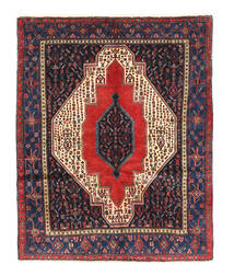 128X157 Senneh Rug Oriental (Wool, Persia/Iran) Carpetvista
