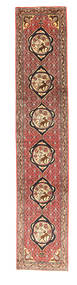  Orientalischer Senneh Teppich 61X317 Läufer Wolle, Persien/Iran Carpetvista
