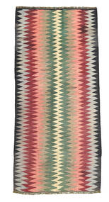  Oriental Kilim Fars Rug 132X285 Wool, Persia/Iran Carpetvista