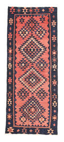Alfombra Oriental Kilim Fars 125X311 De Pasillo (Lana, Persia/Irán)