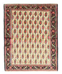 120X150 Senneh Rug Oriental (Wool, Persia/Iran) Carpetvista