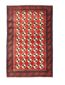 88X136 Baluch Rug Oriental (Wool, Afghanistan) Carpetvista