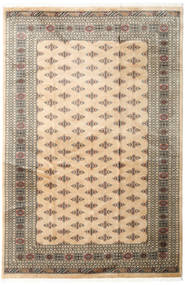 198X303 絨毯 オリエンタル パキスタン ブハラ 3Ply ベージュ/オレンジ (ウール, パキスタン) Carpetvista