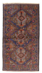 Baluch Rug Rug 108X204 Wool, Afghanistan Carpetvista