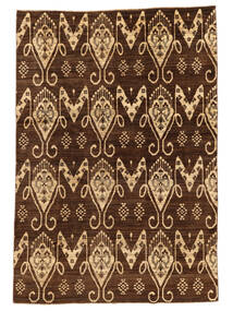 Ziegler Modern Rug 162X235 Black/Brown Wool, Pakistan Carpetvista